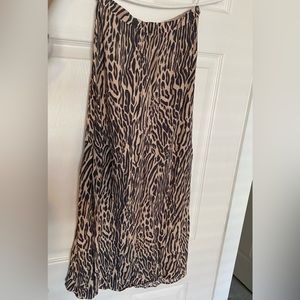 Wilfred Leopard Midi Skirt